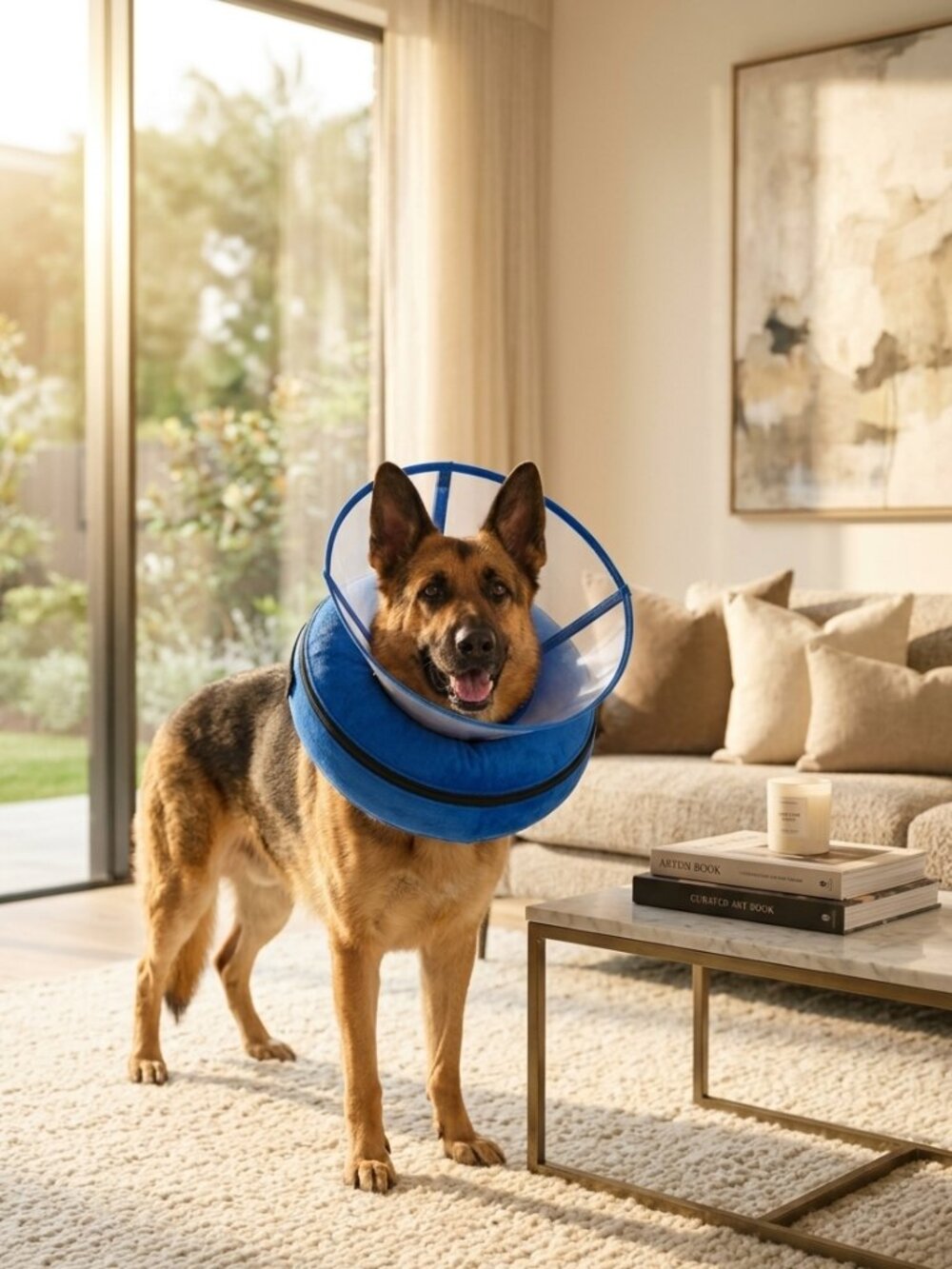 Inflatable Recovery Cone Alternative / Anti-Licking Wound & Stitch Protector